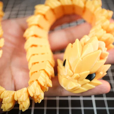 Mô hình rắn khớp nối (Flexi Snake) - Đồ chơi in 3D linh hoạt cực chất