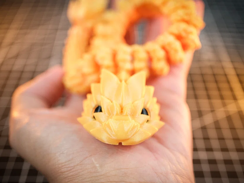 Mô hình rắn khớp nối (Flexi Snake) - Đồ chơi in 3D linh hoạt cực chất - Image 4