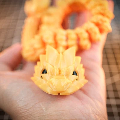 Mô hình rắn khớp nối (Flexi Snake) - Đồ chơi in 3D linh hoạt cực chất