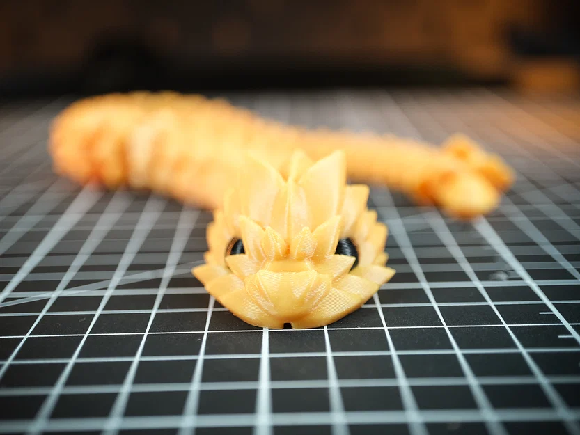 Mô hình rắn khớp nối (Flexi Snake) - Đồ chơi in 3D linh hoạt cực chất - Image 6