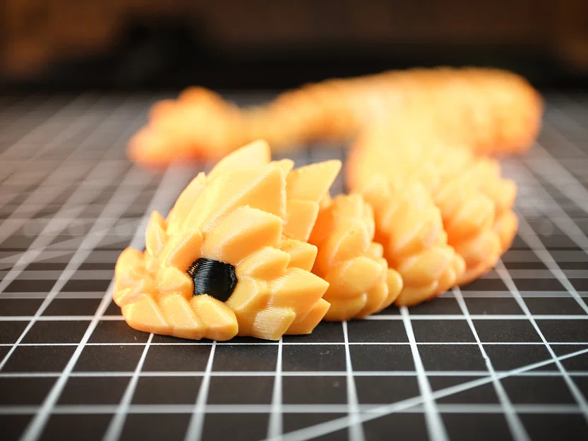 Mô hình rắn khớp nối (Flexi Snake) - Đồ chơi in 3D linh hoạt cực chất - Image 7