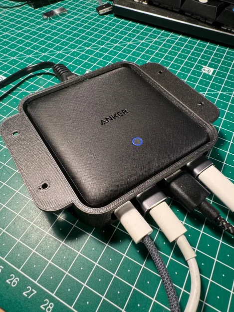 Giá treo dưới bàn cho sạc Anker PowerPort Atom III Slim - Image 1
