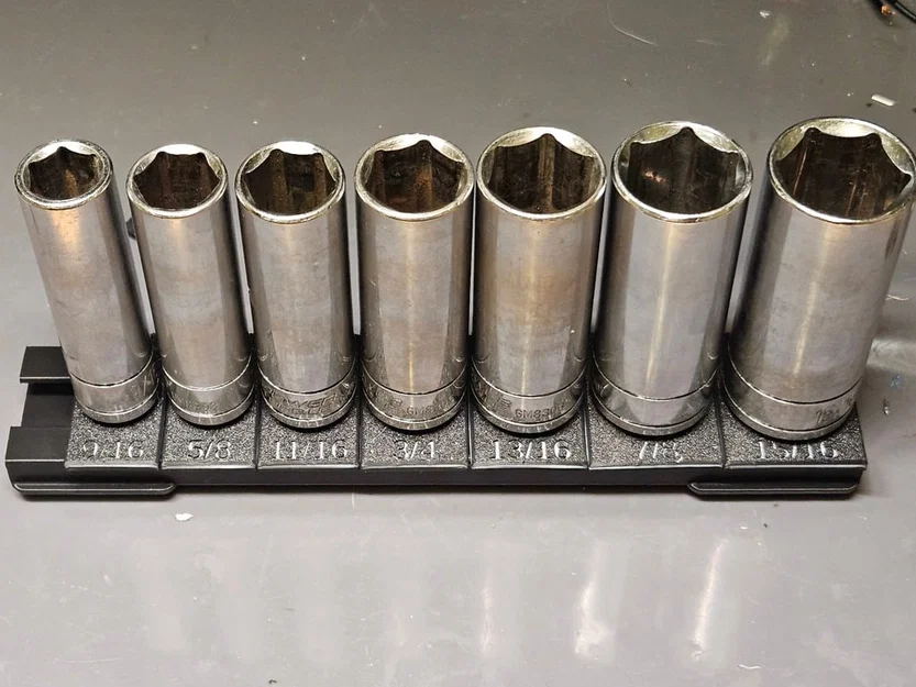 Bộ khay đựng đầu khẩu TrackTwist 1/4" - 3/4" hỗ trợ Gridfinity - Image 6