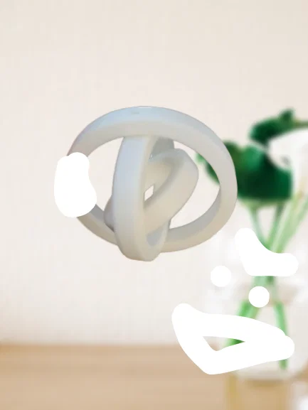 Mô hình Gyroscope 3 vòng xoay - Đồ chơi Fidget in 3D cực thú vị - Image 1