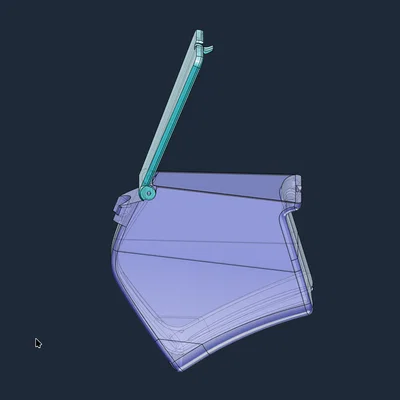 Hộp đựng đồ in 3D gắn cọc yên cho xe đạp KTM Macina