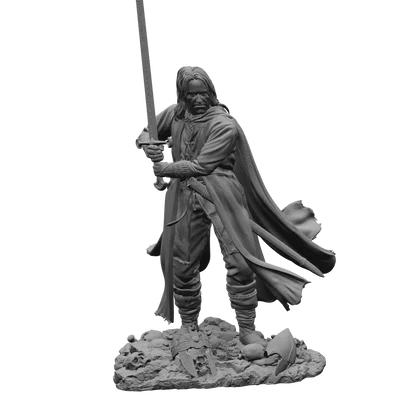 Tượng 3D Aragorn - Mô hình chi tiết cao từ The Lord of the Rings
