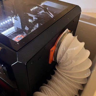 Ngàm gắn ống thông gió 120mm cho Prusa Core One/+