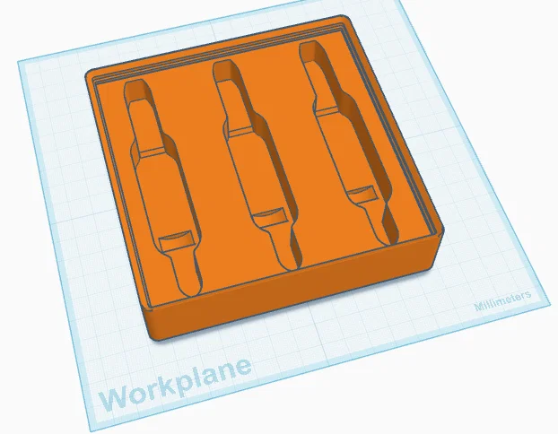 Khay đựng nozzle INDX hệ Gridfinity - Image 3