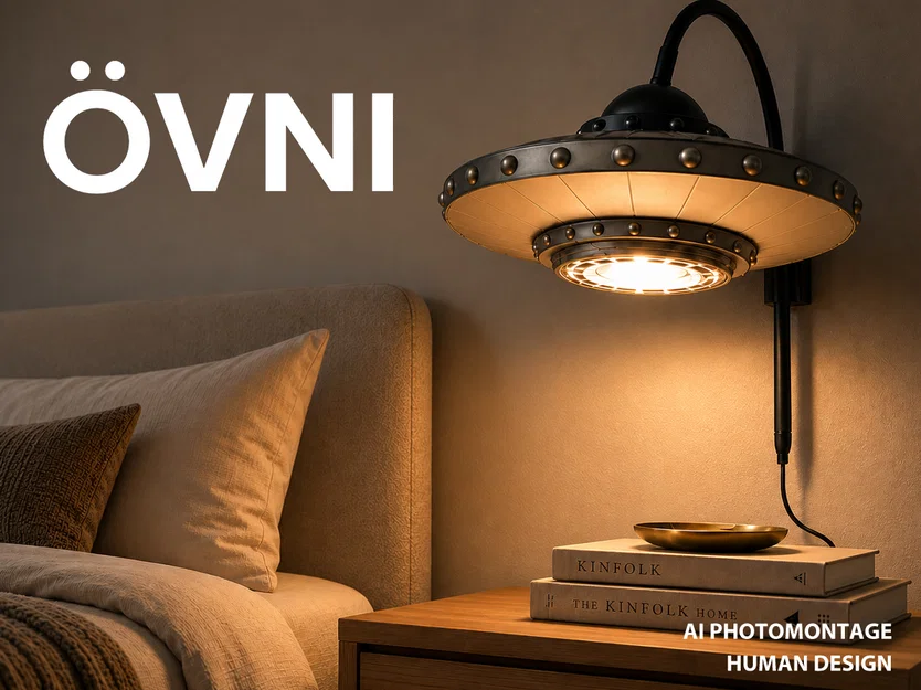 ÖVNI - Bản hack đèn UFO từ IKEA NÄVLINGE - Image 1