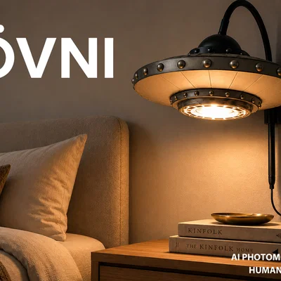 ÖVNI - Bản hack đèn UFO từ IKEA NÄVLINGE