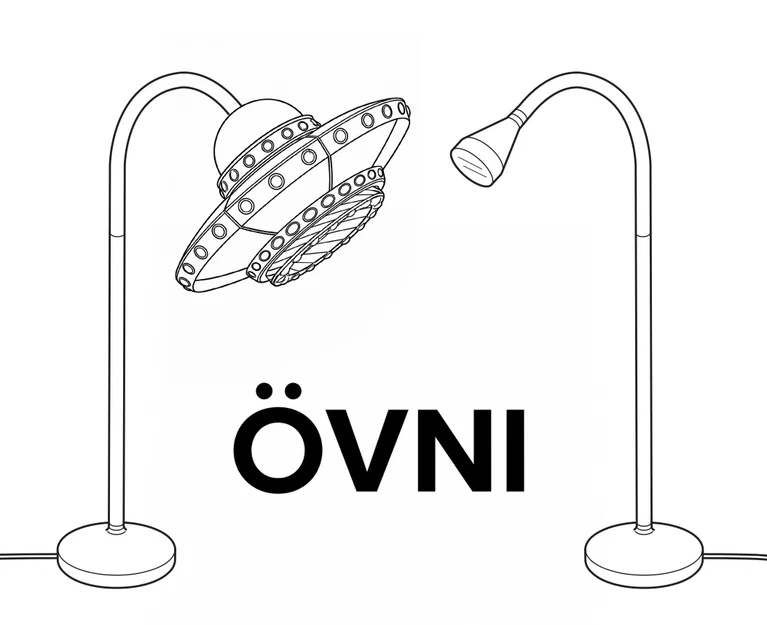 ÖVNI - Bản hack đèn UFO từ IKEA NÄVLINGE - Image 4