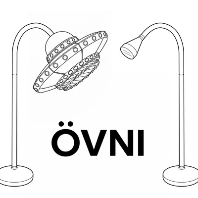 ÖVNI - Bản hack đèn UFO từ IKEA NÄVLINGE