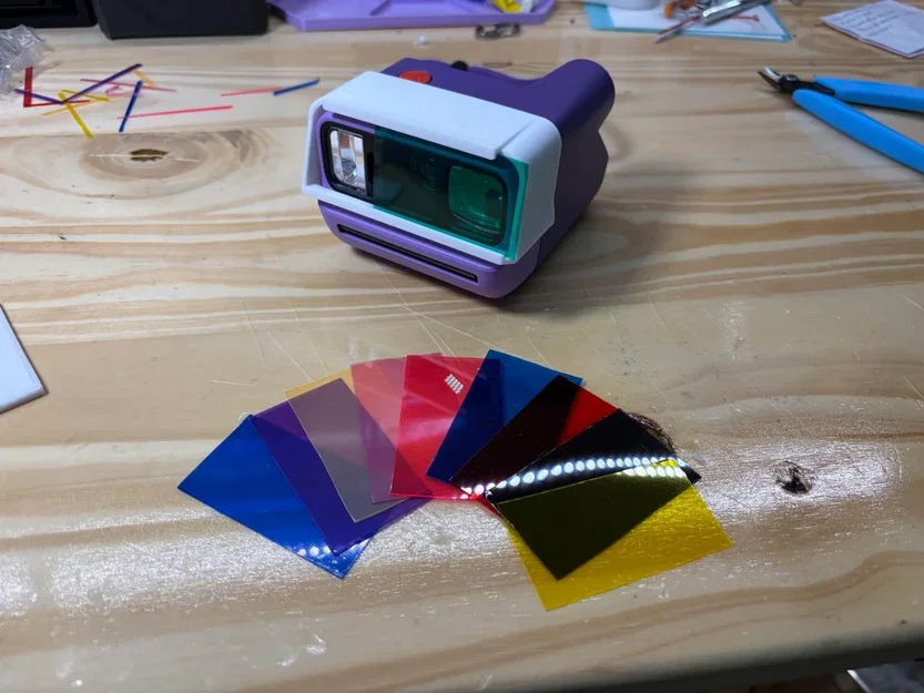 (WIP) Phụ kiện gắn bộ lọc màu cho Polaroid GO Gen 3 - Image 1