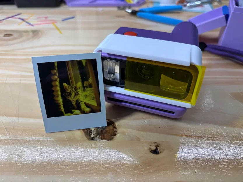 (WIP) Phụ kiện gắn bộ lọc màu cho Polaroid GO Gen 3 - Image 2