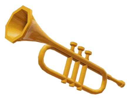 Roblox Rivals – Skin Kèn Trumpet War Horn - Image 1