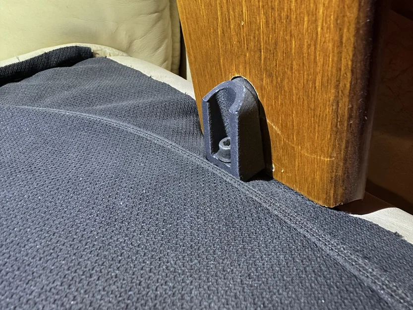 Chi tiết thay thế chân kết nối đệm cho ghế đôn Stressless - Image 1