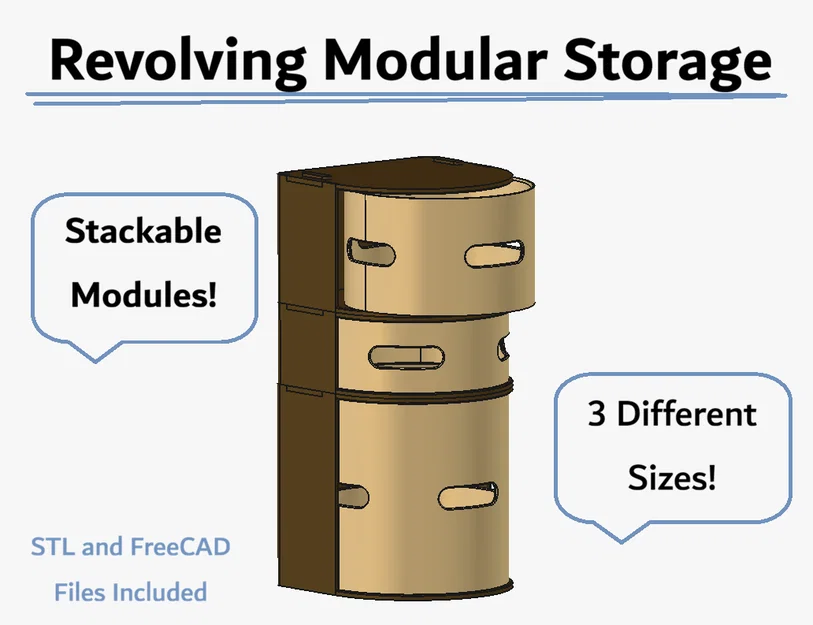 Hệ thống lưu trữ mô-đun xoay - Revolving Modular Storage System - Image 1