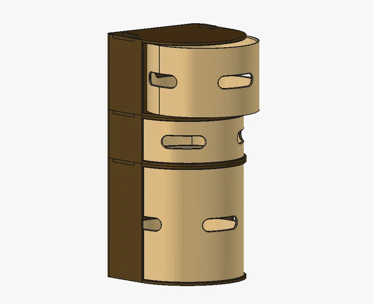 Hệ thống lưu trữ mô-đun xoay - Revolving Modular Storage System - Image 5