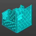 Thùng rác | Khay hứng nhựa thừa | Phụ kiện cho máy in 3D Creality SPARKXi7 - Thumbnail 4