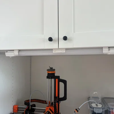 Bộ giá đỡ đèn LED Baltimore cho tủ IKEA PLATSA không cần ốc vít