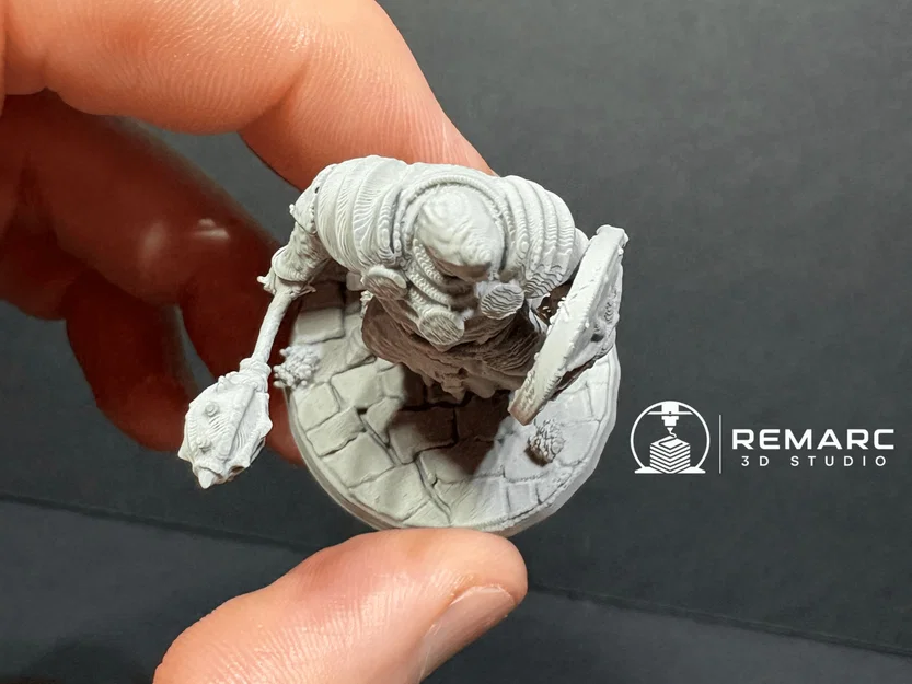 Mô hình Human Cleric Warrior – Hiệp sĩ Thánh 50mm - Image 5