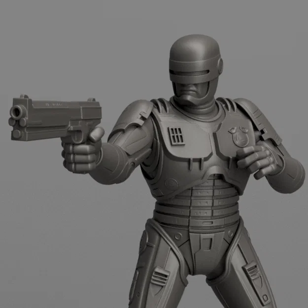 Mô hình thu nhỏ Cyber Enforcement Officer (Cảnh sát công nghệ tương lai) - Image 1