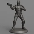 Mô hình thu nhỏ Cyber Enforcement Officer (Cảnh sát công nghệ tương lai) - Thumbnail 2