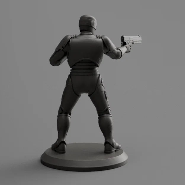 Mô hình thu nhỏ Cyber Enforcement Officer (Cảnh sát công nghệ tương lai) - Image 4