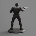 Mô hình thu nhỏ Cyber Enforcement Officer (Cảnh sát công nghệ tương lai) - Thumbnail 4