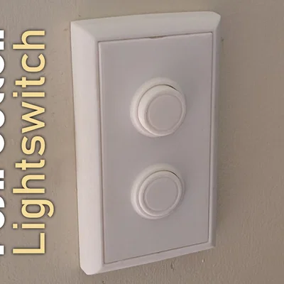 Bộ chuyển đổi công tắc nhấn đôi hiện đại (Dành cho Decora Switch)