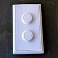 Bộ chuyển đổi công tắc nhấn đôi hiện đại (Dành cho Decora Switch) - Thumbnail 3
