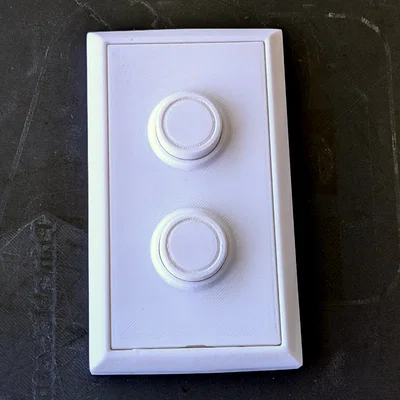 Bộ chuyển đổi công tắc nhấn đôi hiện đại (Dành cho Decora Switch)