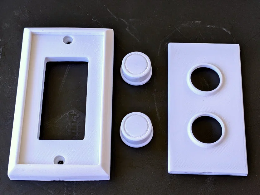 Bộ chuyển đổi công tắc nhấn đôi hiện đại (Dành cho Decora Switch) - Image 4