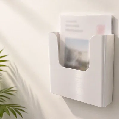 Giá treo tường đựng tài liệu A4 (bắt vít hoặc dán keo)