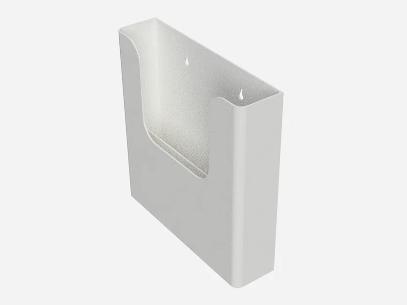 Giá treo tường đựng tài liệu A4 (bắt vít hoặc dán keo) - Image 6
