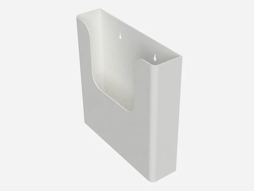 Giá treo tường đựng tài liệu A4 (bắt vít hoặc dán keo) - Image 8
