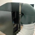 Fractal North ducting shroud - Bộ ống dẫn khí cho vỏ case Fractal North - Thumbnail 8