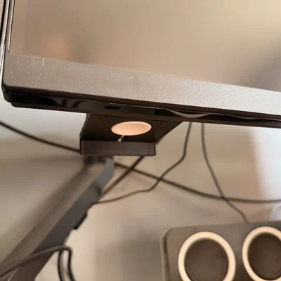 Giá đỡ sạc AirPods gắn dưới màn hình - Tối ưu bàn làm việc
