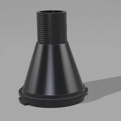 Đầu nối ống dẫn cho máy gieo hạt Moore Uni-drill in 3D