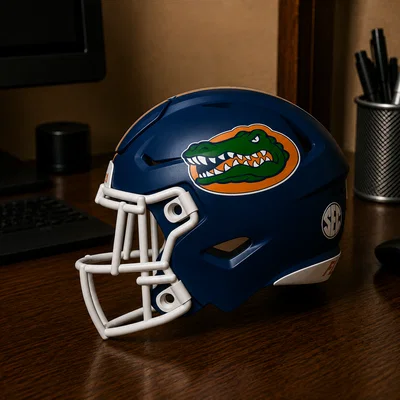Mũ bảo hiểm bóng bầu dục Florida Gators - Logo Albert