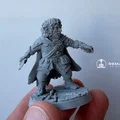 Mô hình Halfling Rogue | Scout cho Fantasy RPG – 50mm - Thumbnail 1