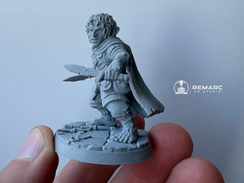 Mô hình Halfling Rogue | Scout cho Fantasy RPG – 50mm - Image 2