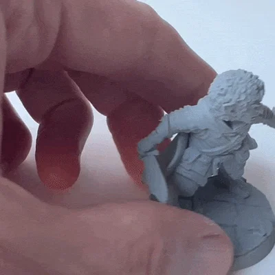 Mô hình Halfling Rogue | Scout cho Fantasy RPG – 50mm