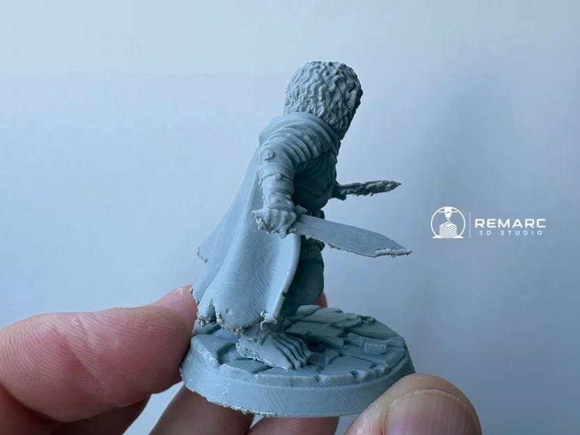 Mô hình Halfling Rogue | Scout cho Fantasy RPG – 50mm - Image 4