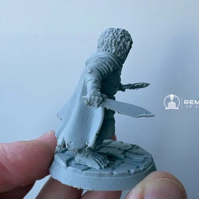 Mô hình Halfling Rogue | Scout cho Fantasy RPG – 50mm