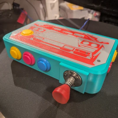 Bộ điều khiển Pinball ảo cho PC "The Redball" với cần gạt hoạt động