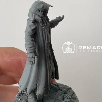 Mô hình Male Warlock 50mm - Tượng pháp sư bóng tối cho tabletop RPG