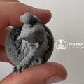 Mô hình Male Warlock 50mm - Tượng pháp sư bóng tối cho tabletop RPG - Thumbnail 4