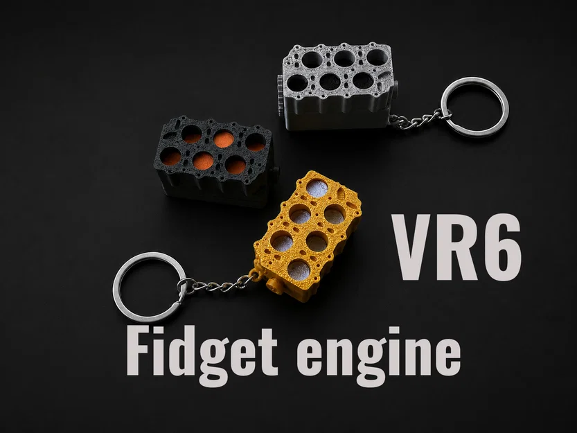 Mô hình động cơ Fidget VR6 - Image 1
