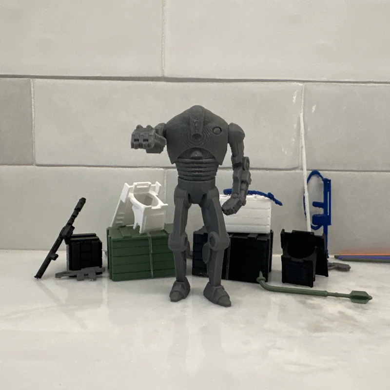Mô hình 3D B2 Super Battle Droid (Phong cách Kenner Star Wars)